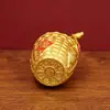 Adornos personalizados de cabeza de dragón y lingotes para atraer la riqueza, un cubo lleno de oro y plata, una nueva pieza decorativa de estilo chino para atraer la buena fortuna, una artesanía para negocios y un regalo