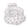 Asiento inflable de PVC listo para la ducha para bebés en aprendizaje, sofá portátil para bebés, silla de aprendizaje para comer, bañarse y almacenar