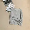 Colección nueva Primavera/Otoño 2026: Camisa básica de manga larga con botones y rayas, camiseta fina tipo Henley para cubrir, top versátil para mujer