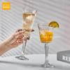 Copa de champán de boca ancha sencilla, copa para cóctel de martini, copa creativa para el hogar, copa para vino dulce