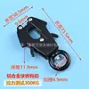 Aleación de Aluminio Metal Completo Hebilla de Rana Gancho para Correa de Perro Hebilla Colgante de Aluminio de Aviación para Mascotas Accesorios para Correa de Perro Hebilla de Tigre