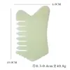 Fábrica de Jade Hongxing Pente de Jade Xiuyu Pente Massageador Raspador Massagem Cuidados com a Saúde Pente de Jade com Dentes Grandes