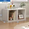 Gabinete Almacenamiento Gabinete Estantería Estante de Almacenamiento Librero de Pie Gabinete de Almacenamiento para el Hogar Estante por Niveles Gabinete de Ocho Compartimentos Gabinete Bajo Gabinete de Rejilla