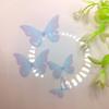 Mariposas de 2-5 cm, Varias Mariposas de Tul Artificial de una Sola Capa Multicolor, Accesorios de Joyería DIY, Accesorios de Mariposas para Ropa