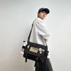 Bolso bandolera para niños y estudiantes bolso bandolera de lona para hombre bolso escolar de gran capacidad para clase bolso de hombro moderno para mujer que combina con todo