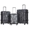 Maleta de Carrito con Doble Asa en Stock con Ruedas Universales, Candado de Combinación, Equipaje de Mano, Cremallera Anticaída y Antirrayas, Maleta de Viaje