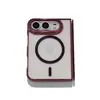 Aplicável para Capa de Celular Magnética Platinum Duo para iPhone Alta Transparência Proteção contra Quedas Apple Duo Dobrável Tela Larga Cobertura Total Capa Protetora