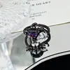 Anel Personalizado Temático de Halloween Atmosfera Sombria Fantasma Aranha Sem Gênero Punk Nicho Tendência Anel Legal