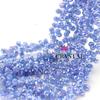 Agujero Horizontal Cristal de Fresa Cristal Facetado Cuentas Sueltas Bombilla de Luz Perlas Destellantes Accesorios para Joyería Hecha a Mano DIY Decoración Colgante para Coche