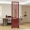 Nuevo biombo de estilo chino para sala de estar, plegable y móvil, de madera maciza, estilo chino, para entrada, dormitorio, divisor de barrera hueco