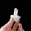 Cristal Branco Natural Aglomerado de Cristais Brancos Ornamentos Aglomerado de Cristal Branco Minério Amostra Decoração de Aquário Doméstico Pedras para Aquário Atacado