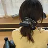 Goma para el Cabello de Cuadros Extra Grande para Mujer, Estilo Coreano, Nueva Diadema Elástica de Gama Alta, Accesorio para el Cabello Estilo Perezoso
