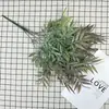 Ramo Artificial de Plantas Verdes Estilo Pastoral, Hojas de Bambú Nuevas, Arreglos Florales, Accesorios Florales, Muebles para el Hogar de Interior, Plantas Verdes Artificiales al por Mayor