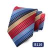 Corbata para Hombre Estilo Coreano Casual Profesional Poliéster Novio Boda Festiva Rayada Fabricante Venta al por Mayor