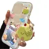 Ballena Coco Adecuado para Funda de Teléfono Móvil Apple 16 Iphone15Promax Dibujos Animados 14Plus Estilo Nuevo 13 Todo Incluido