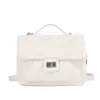 Mochila de moda de nicho acolchada de diamantes para mujer 2026 Otoño Nuevo Bolso cuadrado pequeño Bolso cruzado Alto nivel para el trabajo