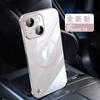 Adecuado para iPhone 17 Electrochapado Sin Marco Magnético 16 Funda de Teléfono, Apple 15 Viene con Película para Lente, Protección de PC Ultradelgada