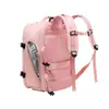 Mochila multifuncional transfronteriza con separación de seco y húmedo, equipaje de mano para viajes cortos y de negocios, mochila impermeable para mujer, en stock