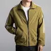 Nuevas Chaquetas Casuales de Primavera para Hombres Jóvenes y de Edad Media, Gama Alta, Cortavientos, Chaquetas Versátiles de Principios de Primavera para Hombre, Suministro Directo del Fabricante