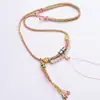 Cuerda de collar colgante de Xizang Wenwan thangka zachilam cadena de suéter miles de millas collar tejido a mano de Xizang