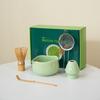 Juego de Té Herramientas de Matcha Japonés: Batidor de Matcha de 100 Púas, Batidor de Matcha de 80 Púas, Brocha para Matcha, Cuchara para Polvo de Té