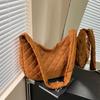 Bolso Nuevo Otoño e Invierno Bolso Grande Plegado Nube para Mujer Casual Gran Capacidad Portátil Bolso Dumpling Bolso Cruzado