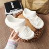 Sandalias y pantuflas de verano para mujer 2024, antideslizantes, con suela gruesa y altura creciente, sencillas, bonitas y con sensación de pies a cabeza, para usar en la playa.