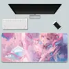 Alfombrilla de ratón de anime Chaotianjiang Extra grande Dibujos animados bidimensionales Pad para teclado de computadora Lavable Antideslizante Grueso Alfombrilla de escritorio para niñas