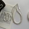 Collar de Cuentas Redondas Enrolladas Estilo Japonés y Coreano para Mujer Diseño Nicho de Alta Gama Cuentas Degradadas Apilables para Usar Pulsera Cadena Clavicular