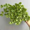 Planta Verde Simulada Hojas de Ginkgo Adornos de Decoración para el Hogar Ramas Falsas Decoración Floral Paisajismo Accesorios para Fotografía
