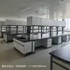 Banco de Trabajo de Laboratorio Acero-Madera Personalizado Mesa de Trabajo de Laboratorio Mesa para Experimentos Químicos Banco de Pruebas Mesa de Operación de Laboratorio Todo Acero