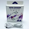 Cable de Carga Súper Rápida de 5A/6A Cable de Datos Adecuado para Huawei Tipo C Apple Teléfonos Móviles Android Cable de Carga USB Venta al por Mayor