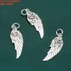Plata de Ley Mariposa Borla Cuerno Accesorios Deslizantes Vintage Viejo Material de Cuentas Hecho a Mano para Manualidades
