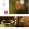 Jarra de Cerâmica para Vinho Jingdezhen Selada Doméstica 6kg Gatos 17.5kg Gatos Jarra de Vinho com Torneira Frasco Garrafa de Vinho