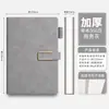 Caderno Estilo Fivela Cabeça de Veado A5 com Logo Personalizado, Caderno de Capa Dura para Negócios, Livro de Registro de Reuniões de Escritório Feito Sob Medida