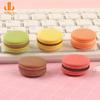 Resina simulação desenho animado macaron cola creme diy acessórios para capa de celular chaveiro estilo japonês pingente atacado
