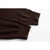 Suéter Rumen Meng Estilo Academia Retro Japonés Falso Dos Piezas Marca Trendy para Hombres y Mujeres Otoño Pareja Casual Artístico Tejido