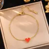 Serie de pulseras de acero de titanio completo para mujer, joyería de mano minimalista y única, accesorio versátil de lujo ligero transfronterizo, mismo estilo que en Xiaohongshu