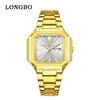 Nuevo reloj para hombre Longbo, reloj de pulsera de moda de negocios para hombre, venta directa de fábrica TK 83872 Longbo