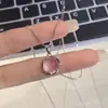 2026 Nuevo Estilo Collar Calcedonia Blanca Lujo Ligero Diseño de Nicho Gama Alta Suave Estilo Hada Cadena para Clavícula para Mujeres Estudiantes de Instagram