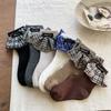 Calcetines para Niñas, Estilo Nuevo Otoño 2025, Calcetines Elegantes de Media Caña para Niñitas, Calcetines de Algodón para Bebé con Encaje
