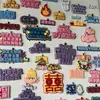 Colgante de Texto de Tela de Fieltro Estilo Dibujos Animados, Colgante de Llavero Creativo para Estudiantes de Tela de Fieltro con Texto para Mochila, Al por Mayor en Stock