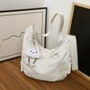 Bolsa Tote 2026 Estilo Nuevo Lona para Mujer Gran Capacidad Bolsa de Compras Versátil para Viajes al Trabajo Hombro Cruzada Debajo del Brazo