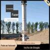 Tocha de biogás de 50 cubos, tocha de aço inoxidável de combustão interna, tocha de biogás, cotação de fábrica, altura da tocha