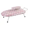 Tabla de planchar pequeña mini de escritorio Tabla de planchar de escritorio Tabla de planchar plegable para el hogar y el hogar Estante para tabla de planchar