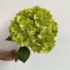 Buquê de hortênsia artificial flor decorativa cabeça de hortênsia piso flor de seda casamento hortênsia shopping center arranjo de flores falso lote de flores