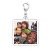 Llavero Acrílico Stranger Things Club del Hacha Eddie Merchandising de Película Colgante de Apoyo Venta al por Mayor Transfronteriza