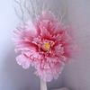 Venta Directa de Fábrica de Decoraciones de Boda con Flores de Peonía, Escaparates, Sesiones de Fotos en Estudio, Grandes Ramilletes de Flores Artificiales de Lino, Productos Terminados