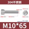 Tornillos de Acero Inoxidable 304 con Cabeza de Taza y Hexágono Interior, Tornillos de Cabeza Cilíndrica, Pernos, Sujetadores, Venta al por Mayor en Stock M4M6M12