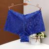 Calzoncillos bóxer de encaje para mujer, ropa interior sexy de jacquard calado, ropa interior pura para mujer, ropa interior de base anti-luz para mujer 6838